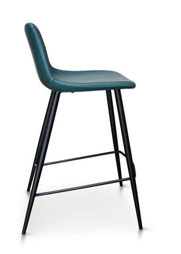 Costa Counter Stool, Teal, Set of 2 Counter Stool Gingko